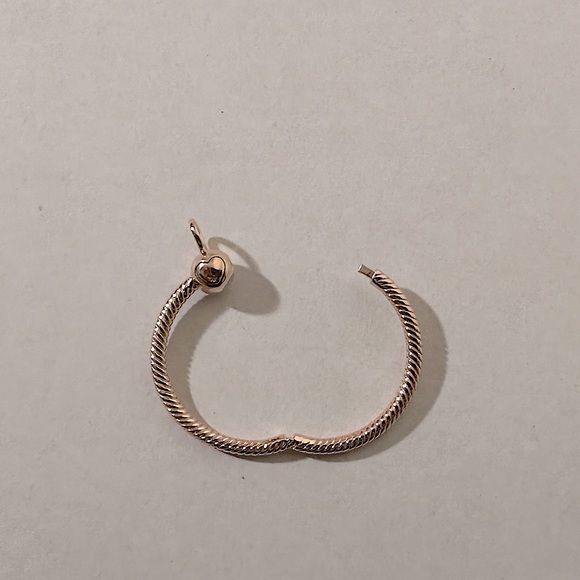 PANDORA | Moments Rose Gold Medium O Pendant | NWT - Picture 9 of 11